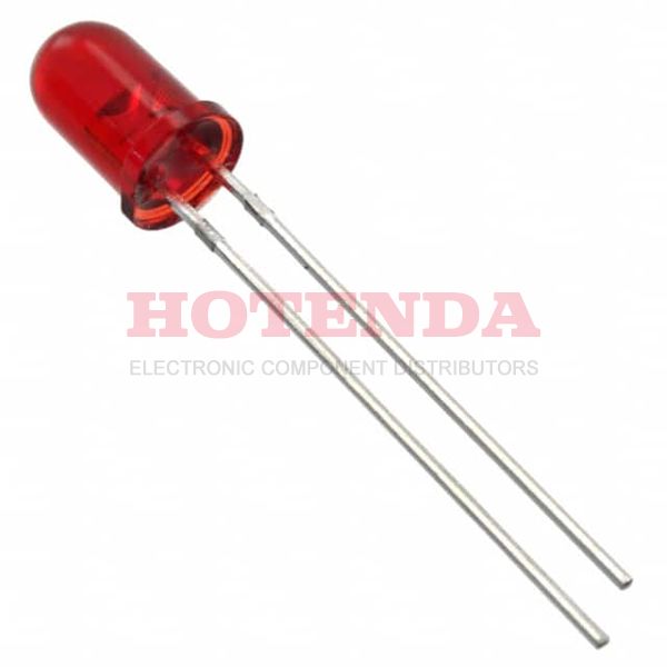 MV5752 - LED RED CLEAR 5MM ROUND T/H