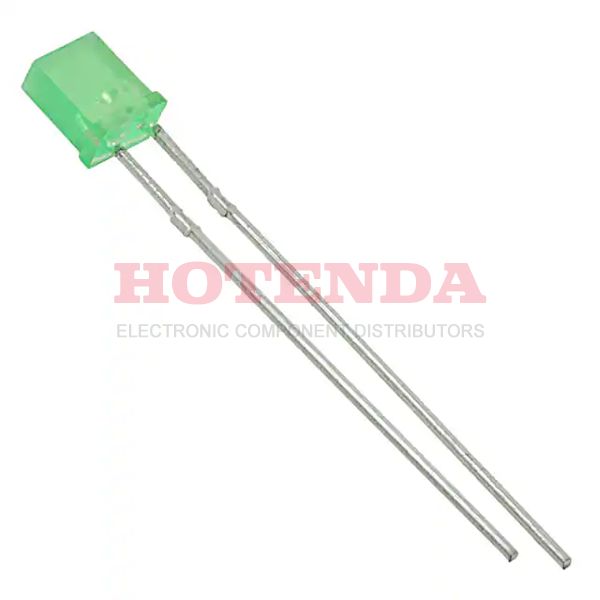 MT212T-G-A - LED GREEN DIFF RECT 2MMX4MM T/H
