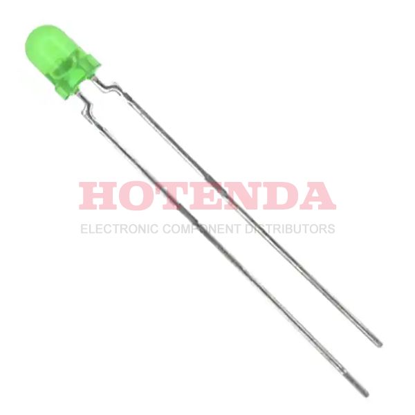 TLHP4201 - LED Uni-Color Green 555nm 2-Pin T-1 T/R
