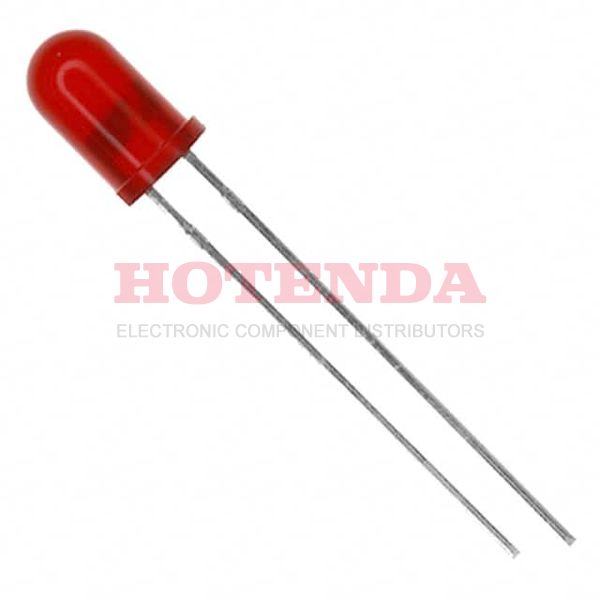 TLUR6401 - LED Uni-Color Red 640nm 2-Pin T-1 3/4