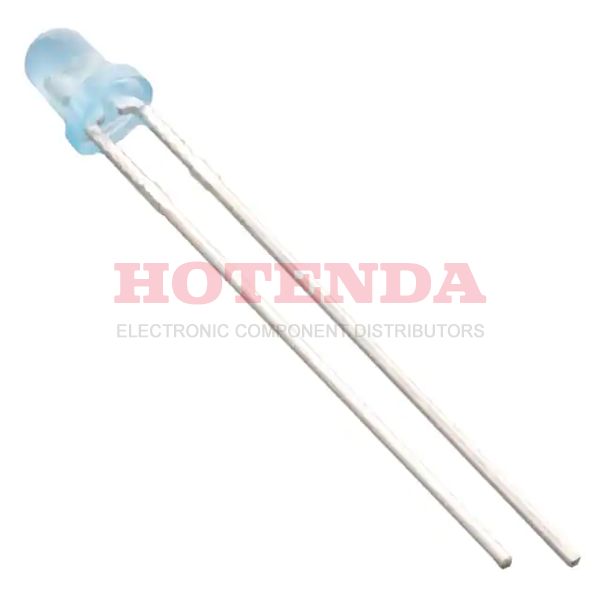 QBL7IB60D - LED BLUE 3MM ROUND T/H COLOR DIF