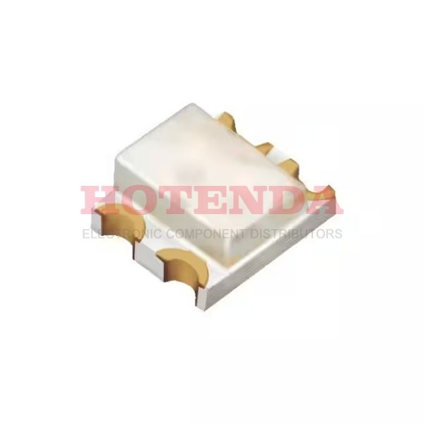 EAST1615GAA0 - LED GREEN/ORG CLEAR 4SMD