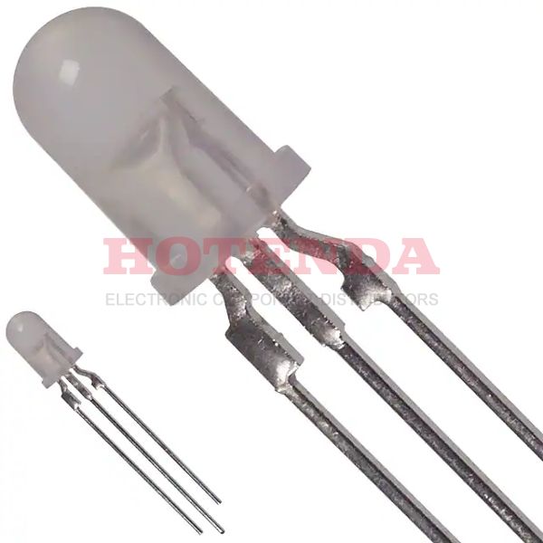 LN11WP24 - LED AMBER 5MM ROUND T/H