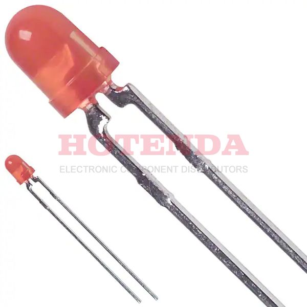 5219498 - LED ORANGE DIFFUSED 3MM T/H