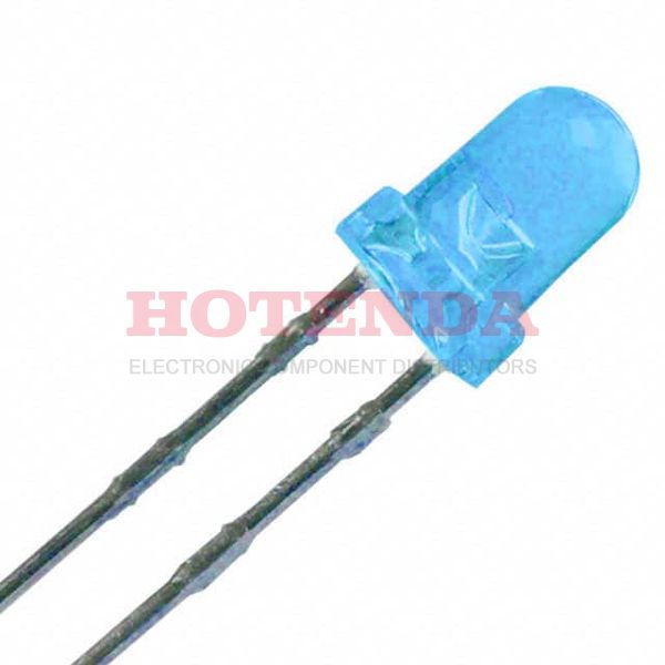 SLR343EC4TT32 - LED BLUE-GREEN CLEAR T-1 T/H