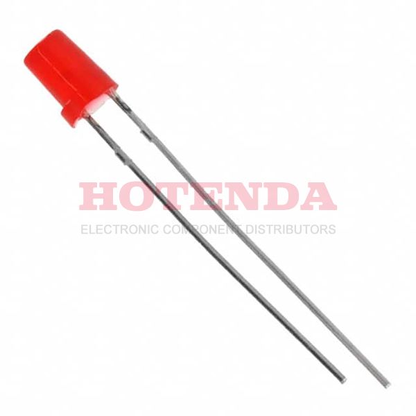 HLMPM201 - LED RED 4MM ROUND T/H