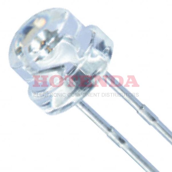 XLFBB169W - LED BLUE CLEAR 4.8MM ROUND T/H