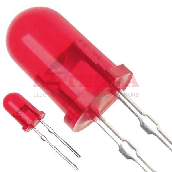 LN21RCPHL - LED RED CLEAR 5MM ROUND T/H
