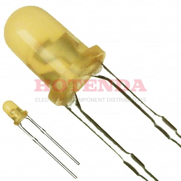 LN48YPX - Amber 3.0mm Round LED 590nm 20mA