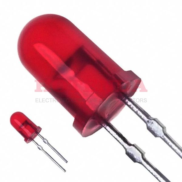 LN81RPHL - LED ORANGE DIFF 5MM ROUND T/H
