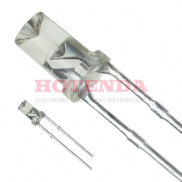 LN263CPP - LED RED CLEAR FLAT TOP T/H