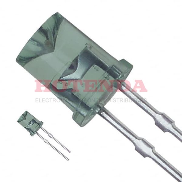 LN364GCP - LED GREEN CLEAR FLAT TOP T/H