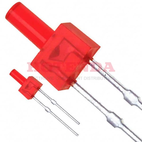 LN222RP - LED RED DIFFUSED 2MM T/H