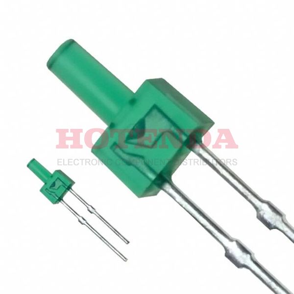 LN322GP - LED GREEN DIFFUSED 2MM T/H