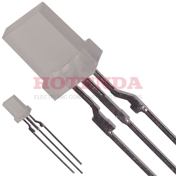 LN117WP23 - LED GRN/RED DIFF SQUARE LED T/H