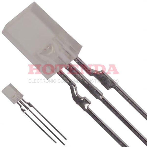 LN142WP38 - LED GRN/ORG DIFF SQUARE LED T/H