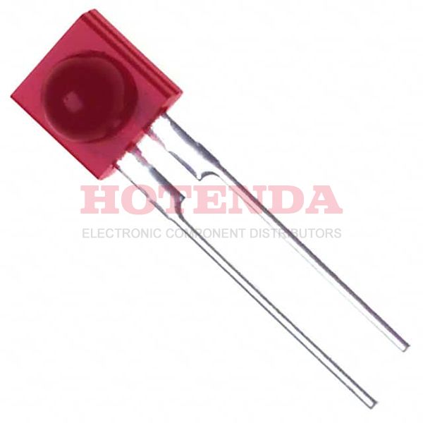 LN25RP - LED RED DIFFUSED T/H R/A