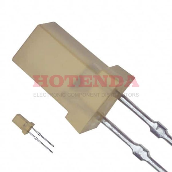 LN452YP - LED AMBER DIFF SQUARE LED T/H