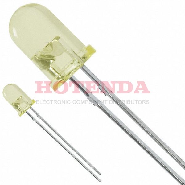 CMD3350 - LED YELLOW CLEAR T-1 3/4 T/H