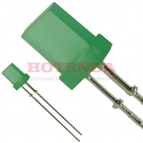 LN317GPH - LED GREEN SQUARE TYPE LED T/H