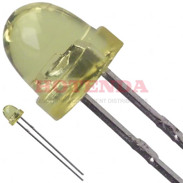 SSL-LX5063YT - LED YELLOW CLEAR 5MM ROUND T/H