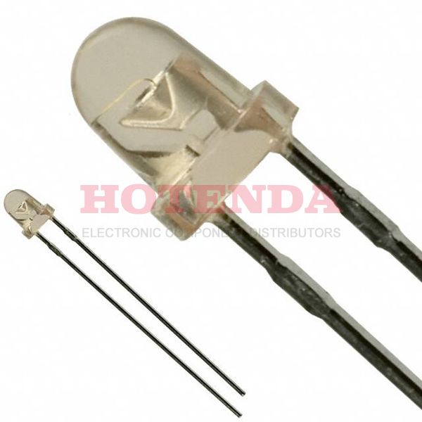 LN276RCPX - LED RED 3.2MM ROUND T/H