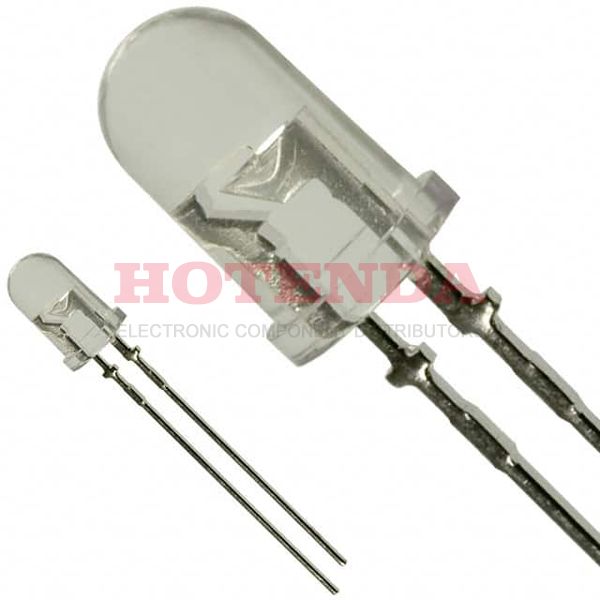 LN81CPH - LED ORANGE CLEAR 5MM ROUND T/H