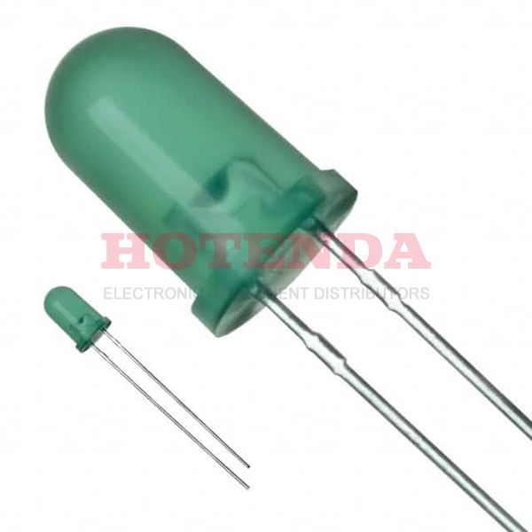 LN31GPX - Standard LEDs - Through Hole LED GR DIFFUSED 5MM RND