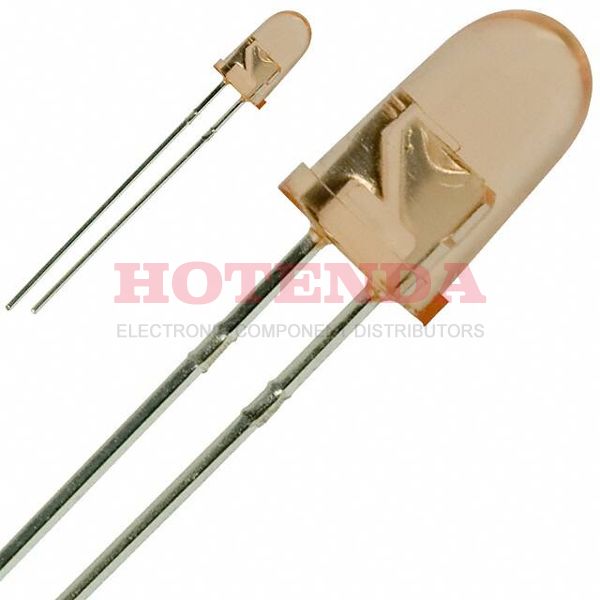 EFA5366X - LED ORANGE CLEAR 5MM ROUND T/H