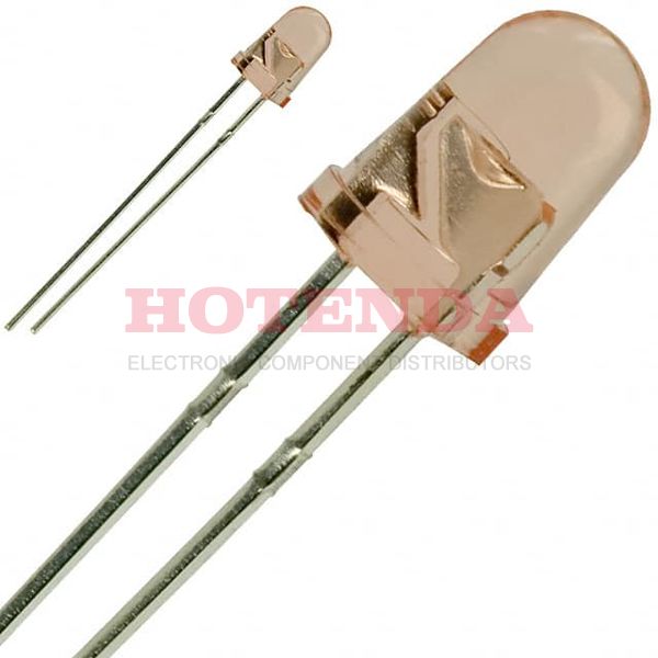 EFR5365S - LED RED CLEAR 5MM ROUND T/H