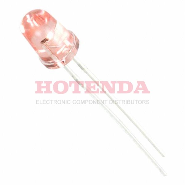 FR5365S - LED RED CLEAR 5MM ROUND T/H