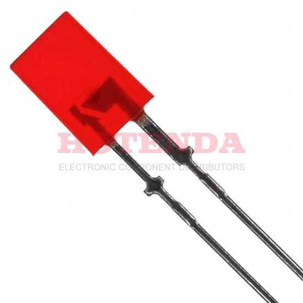 LN242RPH - Standard LEDs - Through Hole LED RED DIFFUSED 2x5MM RECT
