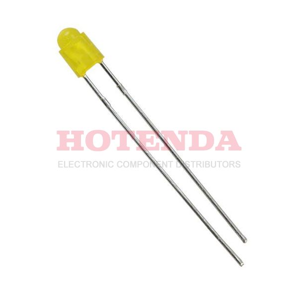 WP908A8YD - LED YELLOW DIFFUSED T-1 T/H
