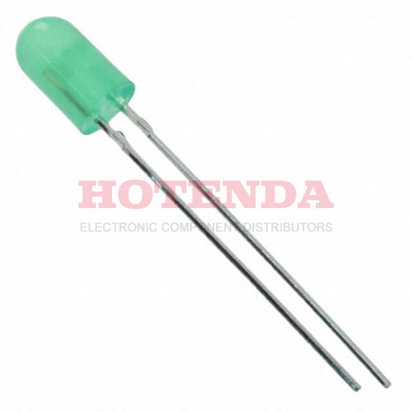 5SGD - LED GREEN DIFFUSED T-1 3/4 T/H