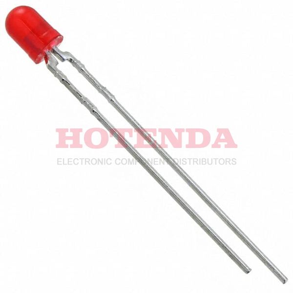 5219427F - LED RED DIFFUSED T-1 T/H