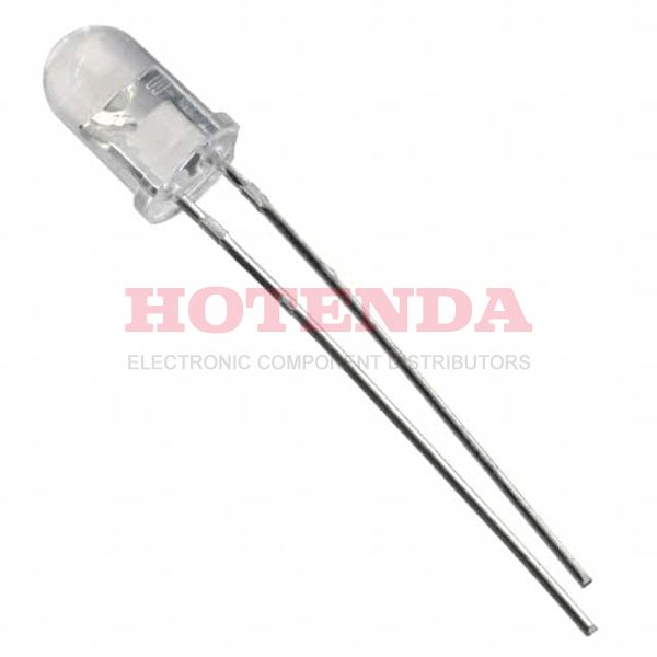 334-15/X2C5-1MQA - LED WHITE CLEAR 5MM ROUND T/H