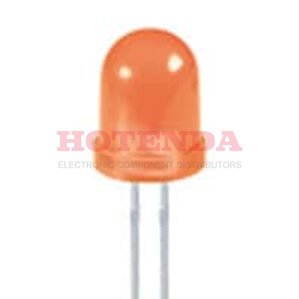 WP793ED - LED 8MM RND 627NM RED RED DIFF