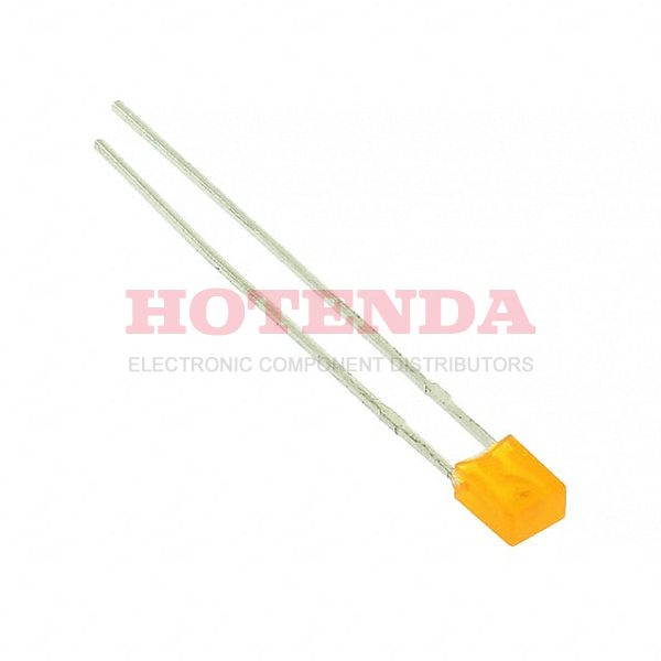WP914EDT - LED 2X3MM 627NM ORN/RED DIFF TH