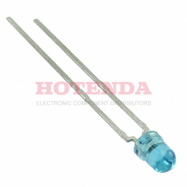 TLVB4200 - Standard LEDs - Through Hole Blue Tinted Non-Diff