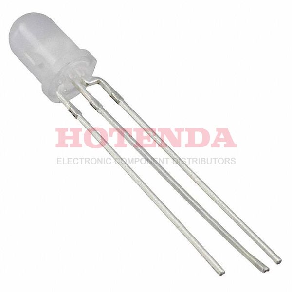 VAOB-5GACE2-C - Standard LEDs - Through Hole Red/Yel Diffused 640/590nm 100/80mcd