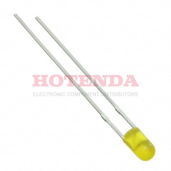 VAOL-3MCE2 - Standard LEDs - Through Hole Yellow Diffused 590nm 80mcd