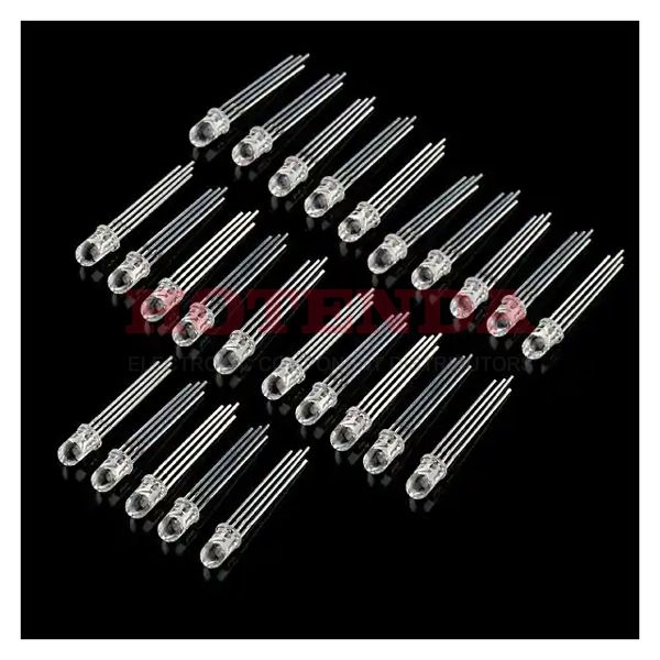 COM-10819 - LED - RGB CLEAR COMMON ANODE (25