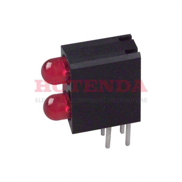 5530111 - LED 2HI 3MM RED PC MNT