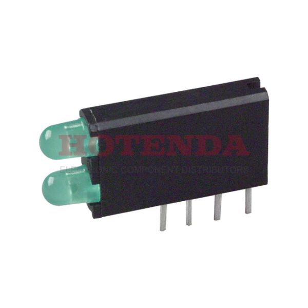 5690112200 - LED 2HI 3MM NARROW GREEN PC MNT