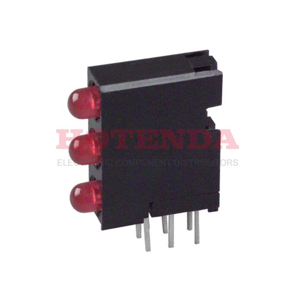 5640200111 - LED 3HI 3MM LOW CUR RED PC MNT