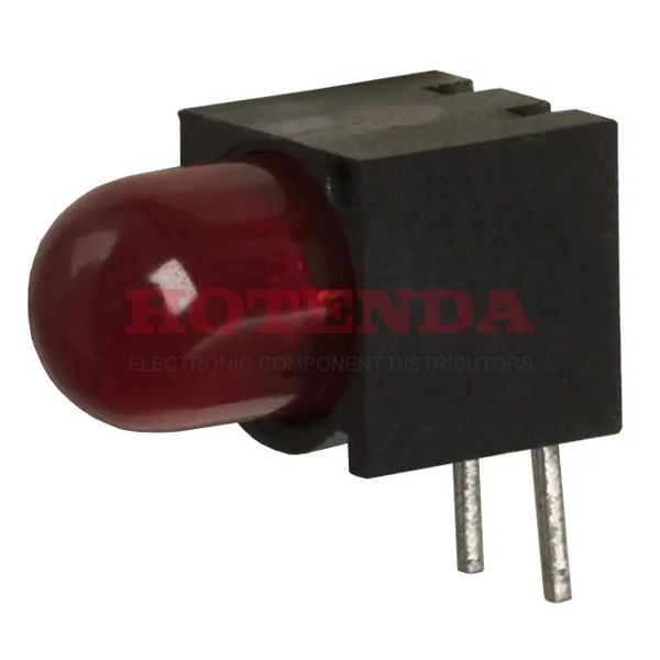 5501105 - LED 5MM RT ANG LOW CUR RED PCMNT