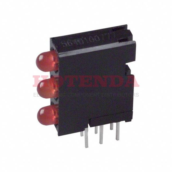 5640100777 - LED 3HI 3MM ORANGE PC MNT