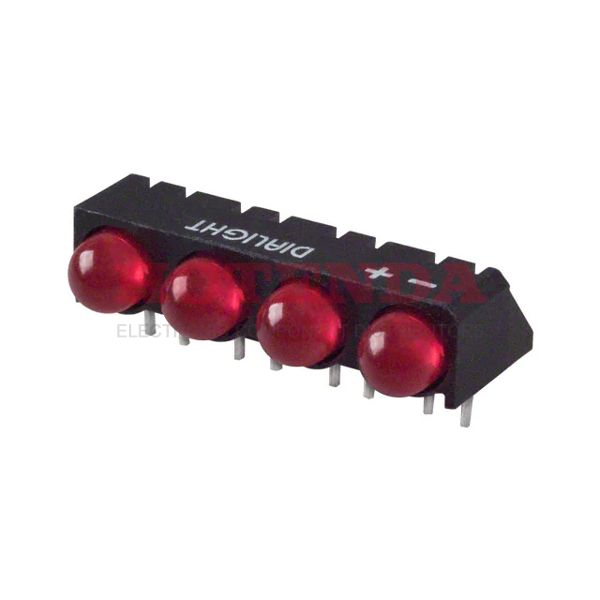 5500407004 - LED 5MM QUAD RED PC MNT
