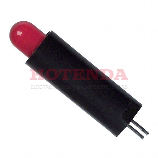 5615101100 - LED 5MM VERT SUP DIFF RED PC MNT