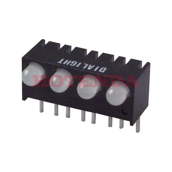 5513007004 - LED 3MM QUAD RED/GRN BICLR PCMNT